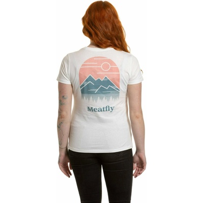 Meatfly дамска тениска Cordie White Meatfly | Byal | ЖЕНИ | XS