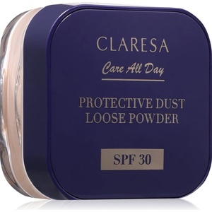 Claresa Care All Day Protective Dust Loose Powder фиксираща пудра на прах SPF 30 цвят Universal 5 гр