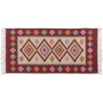 Multidecor Двулицев ориенталски килим KILIM 80x150 см червен/бежов (MU0018)