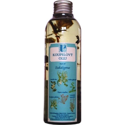 Procyon Botanico koupelový olej Eukalyptus s bylinou 200 ml