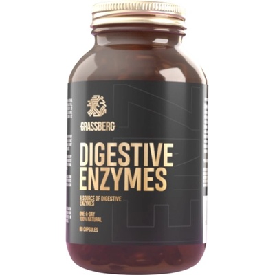 Grassberg Digestive Enzymes [60 капсули]