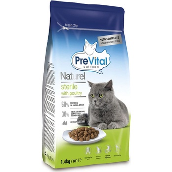PreVital Naturel cat STERILE 1,4 kg