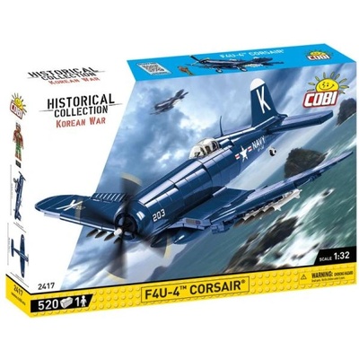 COBI Корейска война F4U-4 Corsair, 1: 32, 520 k, 1 f