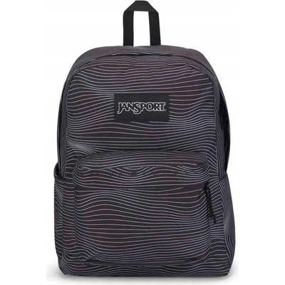 Jansport SuperBreak Plus Screen Waves Čierna 26 l