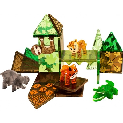 Magna-Tiles Magnetická stavebnica Jungle 25 ks