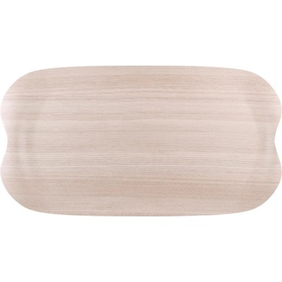Roltex servírovací tác Wave v dekoru světlé dřevo 430x230mm