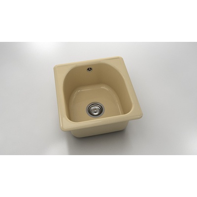 FAT Мивка Classic 217, Polymer marble, 05 Капучино гранит, с включен сифон