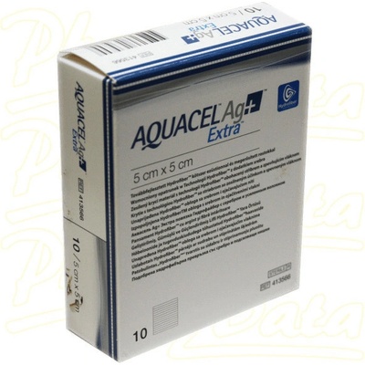 Aquacel foam Ag neadhesivní 5 x 5cm 10 ks
