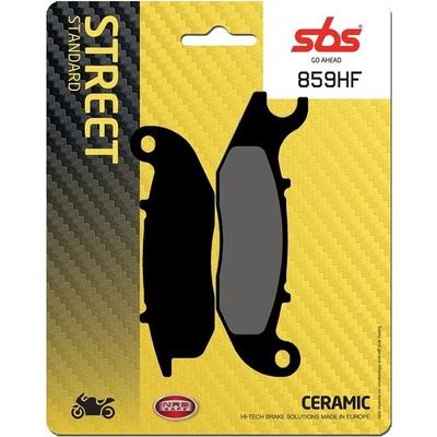 Přední brzdové destičky SBS Derbi 125 Terra Adventure 2008 - 2014 směs HF – Hledejceny.cz