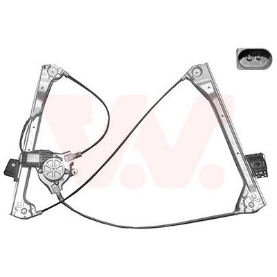 Mechanizmus zdvíhania okna VAN WEZEL 0647261
