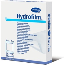 Hydrofilm náplast fixační 6 x 7 cm 10 ks