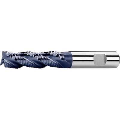 ZPS-FN Fréza válcová čelní Ø16x63x123, Z3, DIN 844L, HSSCo8 ,TiAlN,NR-F - ZPS-105418P-160-TIALN