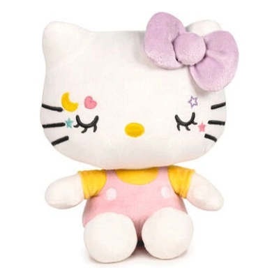 Hello Kitty 50.výročí růžová 16 cm