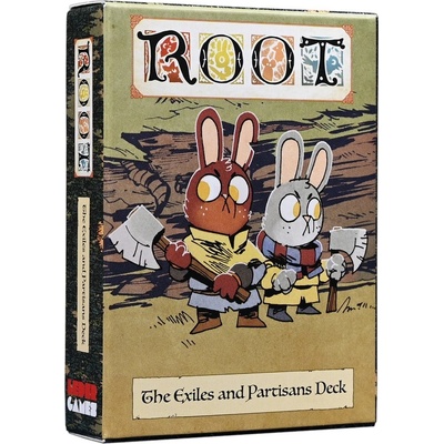 Leder Games Root: The Exiles and Partisans Deck