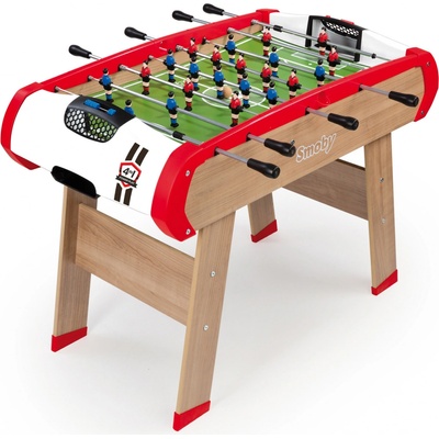 Smoby drevený futbalový stôl Powerplay 4v1 640001