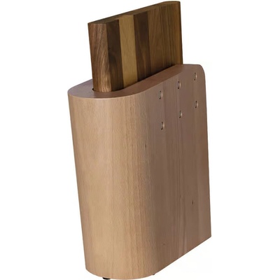 Artelegno Поставка за ножове Grand Prix от букова дървесина магнитна с дъска за хранене 2 части (AL-86)