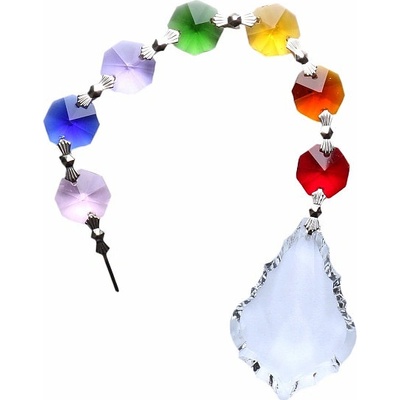 Nefertitis Harmonie Feng Shui závěs do okna z barevných křišťálů NF4895 - cca 20 cm