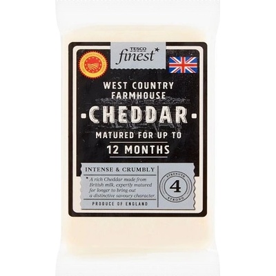 Tesco Finest West Country Farmhouse Cheddar 200 g