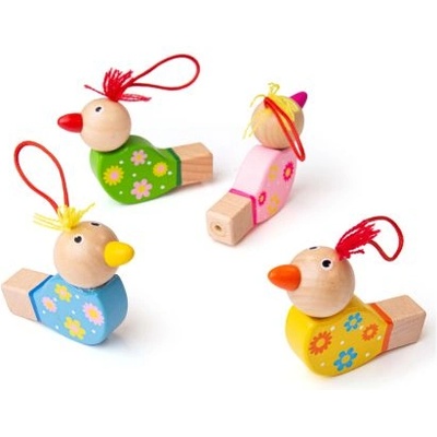 Bigjigs Toys Bigjigs- Дървена свирка Птичка (BJ848)