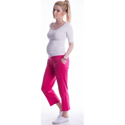 Be MaaMaa těhotenské 7/8 bederní kalhoty amarant