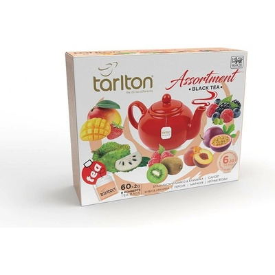 Tarlton Assortment Black Tea 60 x 2 g