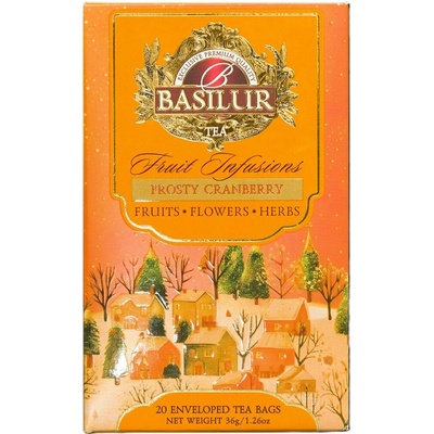 BASILUR Christmas Fruit Frosty Cranberry 20 x 1,8 g