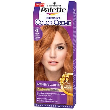 Pallete Intensive Color Creme světle měděně plavý K8