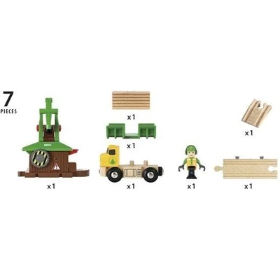 BRIO Гаров товарен кран (33774)