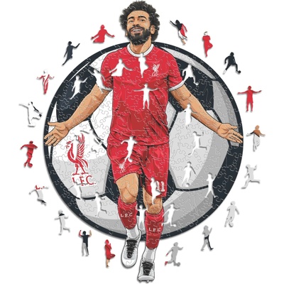 Fan-shop Dřevěné LIVERPOOL FC Mo Salah 500 dielov