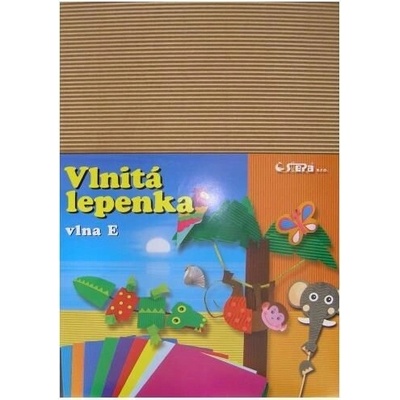Lepenka E-Welle 260g 34,5 x 24,5cm rovná-natur 10 listů – Zbozi.Blesk.cz
