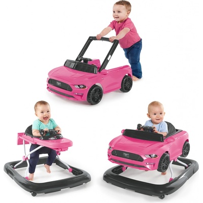 Bright Starts 3v1 Ford Mustang růžová