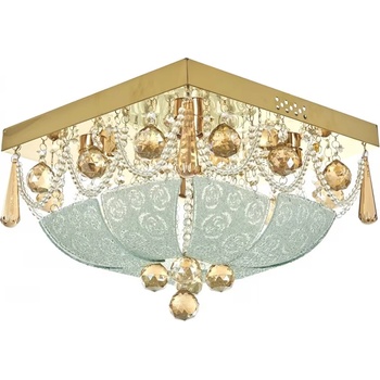 Image 1 of ELBULGARIA Кристален полилей с музика и Bluetooth EL 2319/40 GD RGB (EL 2319/40)