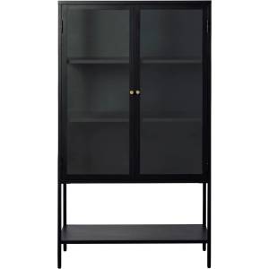 Unique Furniture Черна метална витрина 90x160 cm Carmel - Unique Furniture (48400600)