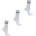 Everlast Чорапи Everlast 3 Pack Crew Socks - White