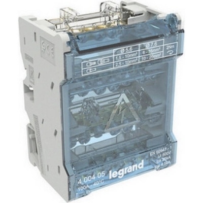 LEGRAND SVORKOVNICE ROZ.MOD.4P 100A 4M 400405