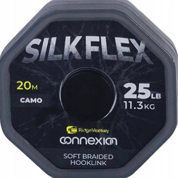 RidgeMonkey šnúra Connexion SilkFlex Soft Braid 20m 25lb