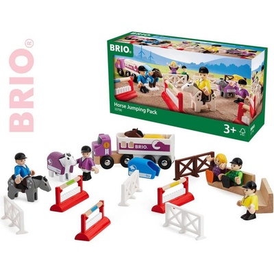 Brio Kôň jazdec a dostihové prekážky