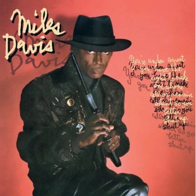 Miles Davis - You're Under Arrest (Limited Edition) (Numbered) (Reissue) (Gatefold) (Red & Clear Marbled Coloured) (LP) (8719262036598)