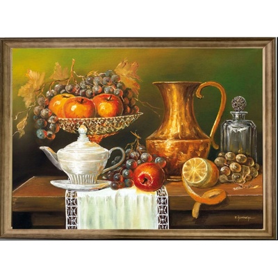 Bondecor Zarámovaný obraz Zátiší 64 x 100 cm