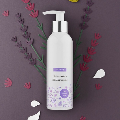 Caltha Telové mlieko Nežná levanduľa 200ml