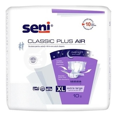 Seni CLASSIC PLUS AIR Extra Large XL 10 ks