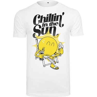 Mister Tee Мъжка тениска в бял цвят Mister Tee Chillin' the SunUB-MT2807-00220 - Бял, размер XS
