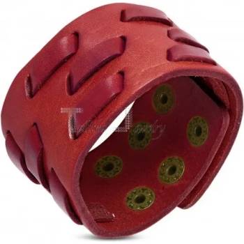 Image 1 of Talitha Червена кожена гривна