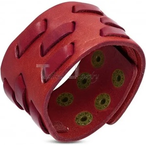 Talitha Червена кожена гривна - talitha-jewelry - 25,00 лв