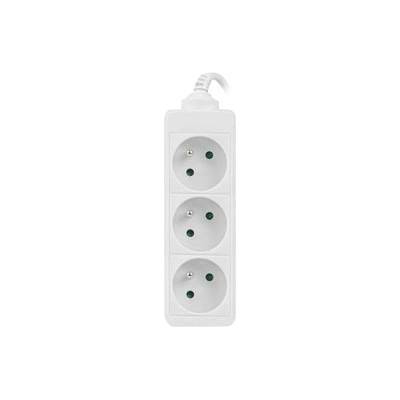 Lanberg бял разпределител 1, 5 м, 3x 230 v (ps0-03e-0150-w) (ps0-03e-0150-w)