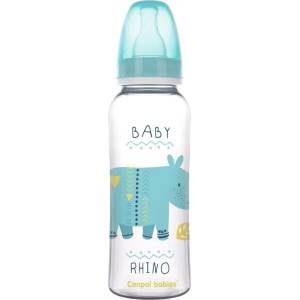 Canpol babies Шише за хранене Canpol - 250 ml, синьо (59/200_blu) - ozone