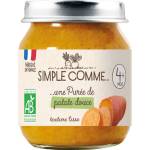 Simple Comme БИО Зеленчуково пюре сладък картоф 125г
