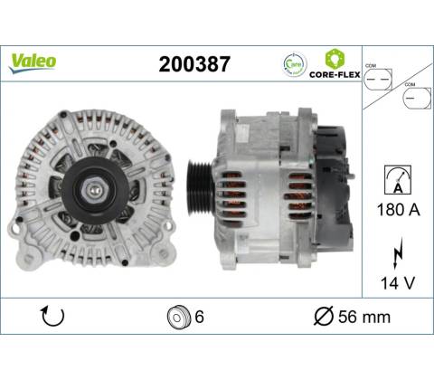 Alternátor VALEO 200387