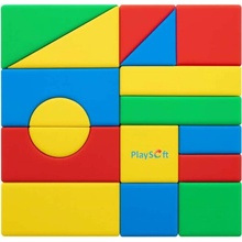 PlaySoft Molitanová stavebnice Velká 30 cm 17 ks