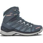 Lowa Дамски туристически обувки Lowa Women's Innox Pro GTX Mid Walking boots - Steel Blue / Salmon - размер 40 (EU) (119-0896-0417)